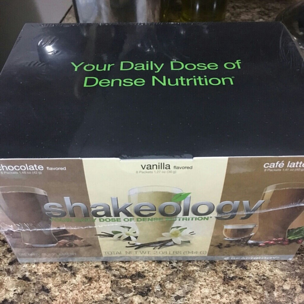 New Shakeology barista box 24 pack exp 3/18